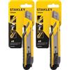 STANLEY STHT10266-0 CUTTER AUTOBLOCCANTE 18 mm (Confezione da 2)