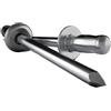 Gesipa 'Gesipa 1464834 blindnieten Poly Grip 3, 2 X 11 mm in alluminio/acciaio inox 100 pezzi