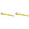 Kippen 1163BX - Doppiometro Rigido Pieghevole con Stecche in Legno Bicolore. (Confezione da 2)