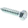 prime-line 9055517 - vite bullone esagonale, testa esagonale, 5/16 x 1 - 1/2 in, acciaio zincato, confezione da 100