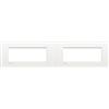 Bticino LNC4807BN Placca Livinglight Air 7 Moduli, Bianco Puro (Confezione da 2)