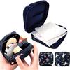 FENQURO Borsa per assorbenti igienici, 2 pezzi, sacchetti per mestruazioni, graziosi, assorbenti igienici, salvaslip per mestruazioni, con cerniera, per donne, adolescenti, ragazze, scuola, viaggi