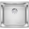 Blanco PRONTA CONSEGNA - SPEDIZIONE IMMEDIATA Lavello Monovasca Sopratop Filotop 49 x 44 cm Acciaio Inox 1 Vasca 45 x 40 cm scarico InFino e troppopieno rettangolare SOLIS 450-IF BLANCO 1526121 526121