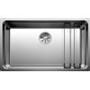 Blanco PRONTA CONSEGNA - SPEDIZIONE IMMEDIATA Lavello Monovasca Sottotop 74 x 44 cm Acciaio Inox 1 Vasca 70 x 40 cm scarico InFino e troppopieno rettangolare ETAGON 700-U BLANCO 1524270 524270