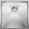 Blanco Lavello Monovasca Sottotop 44 x 44 cm Acciaio Inox 1 Vasca 40 x 40 cm Raggio 0 scarico InFino e troppopieno rettangolare ZEROX 400-U BLANCO 1517241 517241