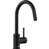 Blanco Miscelatore da Cucina Monocomando con Canna Alta Girevole Doccetta Estraibile Silgranit Nero Opaco Blanco MIDA-S 1526653 - 526653