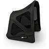 Bugaboo Donkey 6 Cappottina Breezy, Estensibile per una maggiore copertura e una Protezione Solare ottimale, Resistente all'Acqua, Compatibile Con Tutti i Passeggini Donkey, Heritage Black
