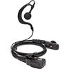 HYS Auricolare radio compatibile con walkie talkie Hytera HYT PD700 PD700G PD702 PD705 PD780 PD780G PD782 PD782G PD790EX PT580H a forma di G con PTT e microfono