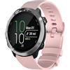 PureYule Cinturino compatibile con Garmin Forerunner 245/Forerunner 645/Vivoactive 5/3, cinturino di ricambio in silicone da 20 mm per Garmin Venu/Venu SQ/Venu 2 Plus/Vivomove HR