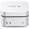 ORICO MiniMate 1TB Extreme SSD per Mac mini M4/M4 Pro, 80Gbps SSD Portatile In Alluminio, Compatibile con Thunderbolt 5/4/USB4, Argento M4T5
