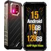 Ulefone Armor 22 Rugged Smartphone Android 14, 16+128GB/SD-512GB Telefono Indistruttibile con Schermo 6,58 FHD+ 120Hz Fotocamera 64MP, 6600mAh Cellulari ip68 4G LTE Dual SIM NFC & Modalità Subacquea