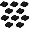 Azlanway 8 tappi di protezione USB-C trasparenti, tappo antipolvere USB-C maschio USB C, tappo di collegamento in silicone, USB C, antipolvere, antipolvere, per USB di tipo C (modello b)