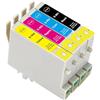 Generico Cartucce Compatibile MULTIPACK (4 PCS) 1 x BK/C/M/Y Cartucce d'inchiostro per Epson 1X T0551 T0552 T0553 T0554 compatibile con Epson Stylus Photo R240; R245; RX420; RX425; RX520