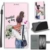 TOMYOU Cover per Huawei Honor 10 Lite/P Smart 2019, ragazza
