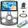 Hodozzy 4GB+64GB Autoradio per Toyota Rush Daihatsu Terios 2006-2016 Android 9 Pollici InCell Schermo Touchscreen Carplay Wireless Android Auto, Radio 2 Din Bluetooth DSP GPS WiFi FM RDS Telecamera