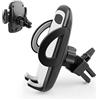 pjp electronics Supporto magnetico per sfiato per cellulare, offre una rotazione di 360 °, compatibile con iPhone, Samsung Galaxy, HTC, Nokia, smartphone