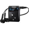 Tin- Nik Tin-Nik DAB-398WS-B Portable DAB/DAB+/FM Radio, Mini Radio Digitale Tascabile RDS FM con Batteria Ricaricabile, Auricolari, Scelta Grandi e Piccole Dimensioni