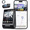 VIOFO A229 Pro 4K + 2K Dual STARVIS 2, dash cam anteriore e posteriore HDR, controllo vocale e fotocamera per auto WiFi Wi-Fi da 5 GHz, GPS ultra preciso, visione notturna eccellente
