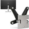 3IDEE Adattatore VESA compatibile con i monitor HP M24h, M27h, 524sh, 527sh - Attacco VESA 75x75 mm, Supporto VESA per monitor senza connessione VESA - Per il montaggio su monitor e staffa a parete