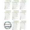 Sugeru Budget Planner tedesco A6, Sparchallenge Budget Planner, accessori per bilancio, con 2 €, 5 €, 10 €, 20 €, 50 €, monete, 52 settimane, 100 settimane, Sparchallenges (eucalipto)