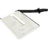 Cinnani Taglierina per Carta A4,12 Pollici, con Guide Magnetiche e Sicurezza Salvaguardare, Massima Precisione, Professionale Taglierina a Leva, Cper Carta, Foto, Cartoncini e Etichette (Bianco)