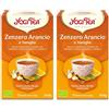 Yogi Tea - Zenzero Arancio e Vaniglia - Infuso Ayurvedico - Miscela di Zenzero, Buccia d'Arancia e Vaniglia - Senza Caffeina - Confezione da 34 bustine