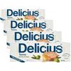 Delicius Tonno O.O. 80Grx3 (Confezione da 4)