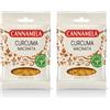 Cannamela, Linea Busta Super, Curcuma Macinata, Confezione da 60g, Ideale per Risotti, Carni, Salse, Dolci da Forno e Come Colorante Naturale per Alimenti