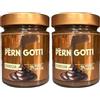 Pernigotti Crema Gianduia Classica - Crema Spalmabile al Gianduia con 29% Nocciola - Senza Olio di Palma - Solo Aromi Naturali - Senza Glutine - 330 g (Confezione da 2)