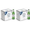 Peroni Nastro Azzurro 0.0 Birra Analcolica Premium Lager, Cassa Birra con 12 Birre in Bottiglia da 33 cl, 7.92 L, Gusto Secco e Rinfrescante, Zero Alcol (Confezione da 2)