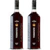 Gamondi Vermouth di Torino IGP Rosso - 18% vol. - 1 Litro - Tradizionale Aperitivo Piemontese (Confezione da 2)