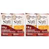 Mulino Bianco Cracker Salati con Lenta Lievitazione Naturale, Snack Salato per la Merenda, Formato Bipacco 1 Kg (Confezione da 2)