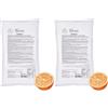 ALMAR GUSTO ITALIANO Almar Granita GUSTO ARANCIA Senza Glutine Senza Glicerolo - CONFEZIONE BUSTA 700G (Confezione da 2)