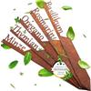 EXTRAVAGANT® Set di spine per erbe Erbe italiane Decorazione da giardino, etichetta da giardino, pianta spina in metallo acciaio arrugginito, resistente agli agenti atmosferici per giardino, aiuola