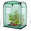 Ohuhu Serra pop-up per pomodori, stabile con copertura in polietilene e lontano, serra, piccola e resistente all'inverno, per una crescita ottimale delle piante, verde