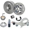 Hippotech Frizione e Tamburo 325 -7T con Pompa dell'olio per Stihl MS271 MS291 MS 291 271 Motoseghe con rondella del Cuscinetto ad Aghi E-Clip Vite Senza fine Candela per 1121 640 2001