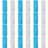 Gosknor 24 Pezzi di Luci Magnetiche Adesive Sottopensile, Strisce Magnetiche Adesive in Metallo Ricambio per Illuminazione di Banconi e Mobili