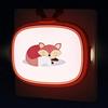 Annmore Luce Notturna Neonato da Presa LED Luci Notturne Bambini da Parete Lampada Comodino Volpe per Allattamento Neonati Accessori Utili