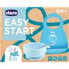 CHICCO Set pappa Chicco Easy Start in silicone per lo svezzamento