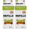UNITED PETS MIX Refill Assortiti per Bon Ton Regular - Value Pack - Sacchettini Biodegradabili per Cani (Confezione da 2)