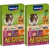 Vitakraft Kräcker Mix, alimento roditori per porcellini d'India, con miele, con noci, con frutta, senza l'aggiunta di zuccheri e cereali (1x 168g) (Confezione da 2)