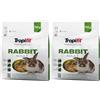 Tropifit RABBIT ADULT PREMIUM PLUS 750g - Mangime per conigli con verdura ed erbe (Confezione da 2)