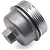 HAOTOM Tappo del filtro del radiatore dell'olio in alluminio Per Chevy Aveo Cruze Trax Per Fiat Croma Per Opel Agila A Astra G J Cascada Corsa D E Insignia A Meriva B Mokka Mokka X Signum Zafira