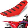 BIUGERCN Coprisella Moto Universale per Motocross Dirt Bike Enduro Pit Bike, Rosso | Coprisedile per Sella Moto, Uso Pit Bike e Moto da Cross,Copri Sella per CRF XR RX RR