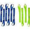 FENQURO 8 PCS 40cm*25mm Anelli di Fissaggio Porte, Cinghie di Fissaggio, Cinghia a Cricchetto, Nelli per Cinghie di Fissaggio, Anelli di Fissaggio per il Trasporto e il Fissaggio di Carichi di Auto
