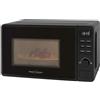 Profi Cook Forno a microonde con grill ProfiCook | Grill da 800 Watt | 20 L | 8 programmi automatici | Piatto girevole e griglia inclusi | Display con indicazione dell'ora | Forno a microonde | PC MWG 1319 nero