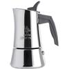 Aeternum, La Divina Re Inox, Caffettiera 2 Tazze, Non adatta all'Induzione, Acciaio Inox, Argento