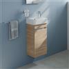 Geberit Renova Plan lavamani, evineo ineo5 evo mobile La: 36 cm, 1 ante, con maniglia incassata,, 500382011+BE0981OA, Renova Plan [Mobili da Bagno > Mobile con Lavamani]