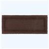 HOMESCAPES Tappeto da bagno lungo, runner da bagno di lusso, 1600 g/m², extra morbido, 100% cotone, reversibile, antiscivolo, lavabile, super assorbente, ad asciugatura rapida, colore marrone