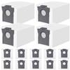 LIAILA 14 sacchetti compatibili con Dreame L10/L10S/L20/X20/X30/X40/X50/L40/L50 Ultra, Mova P10/E30/P50/V50 Ultra, 3,2 litri di grande capacità, struttura del filtro a 4 strati, Sacchetti per Dreame